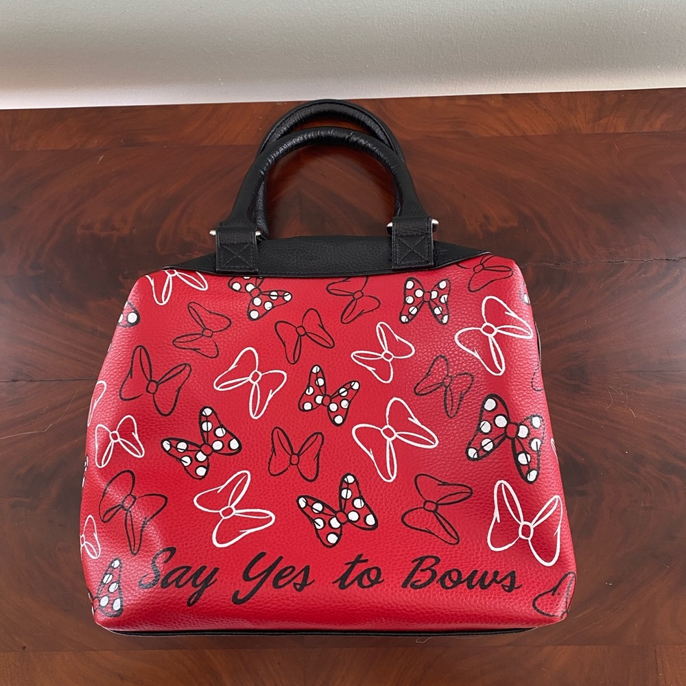 Disney Parks Minnie Mouse Say Yes to Bows Purse